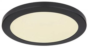 Plafoniera LED design modern, diametru 29,8cm, LASSE negru 12379-24B GL