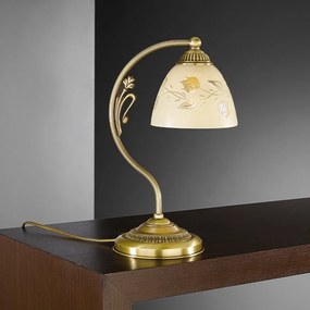 Veioza / Lampa de masa din alama design italian H-34cm 6258