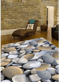 Covor, multicolor, model piatră, 80x120, BESS