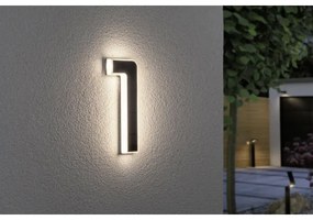 Paulmann 79842 - LED 0,2W IP44 Număr casă solar 1,2V