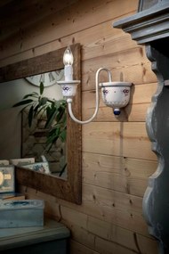 Aplica clasica realizata manual din ceramica SANREMO
