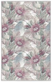 Covor mov/gri lavabil 160x230 cm Dusty Flowers – Mila Home