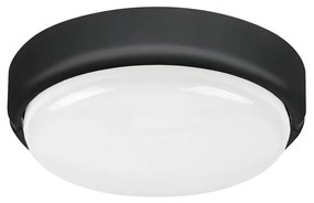 Plafoniera LED pentru iluminat exterior design modern IP54 Hort negru