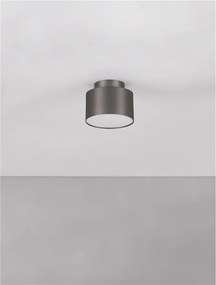 Spot LED aplicat diametru 11cm OZEN nickel negru, NVL-9695171