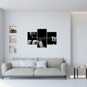 Tablou - Femeie cu o sabie (90x60 cm)