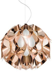 Lustra realizata manual Flora Mediu Copper