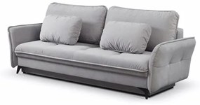 Canapea extensibila 3 locuri gri Largo