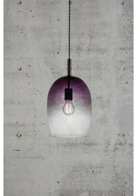 Nordlux UMA – pendul pe cablu, 1xE27/40W/230V, Ø 23 cm, negru/fumuriu