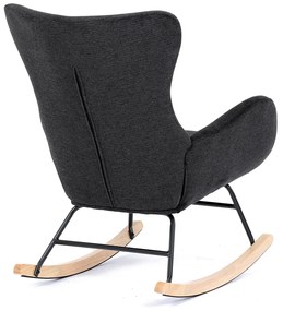 Fotoliu balansoar BK2, negru