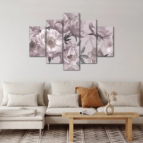 Tablou - Vintage bujorii (150x105 cm)