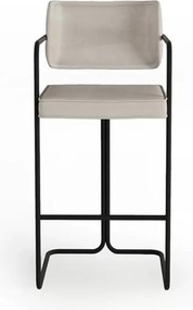 Scaun lemn masiv de bar Giallo, 52 × 57 × 109 cm