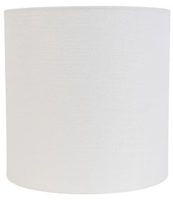 Abajur din stofă alb 25/25/25