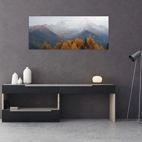 Tablou - Crestele munților (120x50 cm)