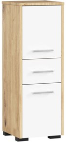 Dulap bucătărie Fulgor 2D 1SZ (stejar artisan + alb). 1117563
