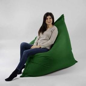 Fotoliu tip Perna Magic Pillow, Material impermeabil - Verde