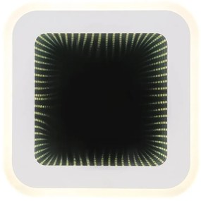 Plafoniera LED cu efect de oglinda 3D LAMELA