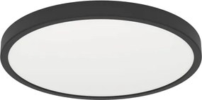 Eglo 901301-LED FUEVA Lampă stradală LED, 17 W, 230 V, 2700/4000/6500 K, Ø 38,9 cm, negru