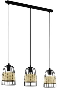 Eglo 43313 - Lustră pe cablu ANWICK 3xE27/40W/230V
