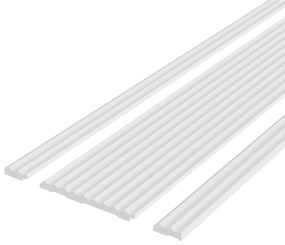 Panou riflaj decorativ 3D, model Dune - 13x1.2x250 cm