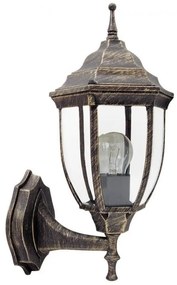 Aplica de perete exterior IP43, up light, auriu antic Nizza 8452 RX