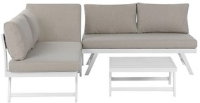 Set de ședere pentru grădină COCORO (gri) (pentru 5 persoane). 1023008