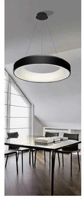 Lustra LED dimabila cu telecomanda SOVANA 55 gri
