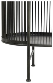 Comodă neagră din metal 100x80 cm Yinthe – Light &amp; Living