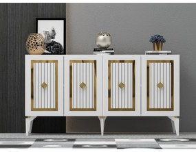 Dulap Nora  White and Gold