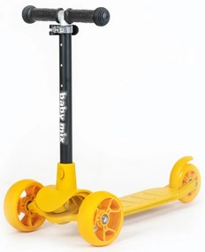 Scuter pentru copii Baby Mix Prime, galben