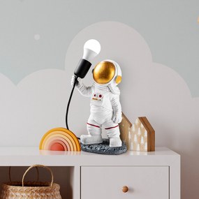 Lampa birou haaus Astronaut, Multicolor, Width: 30 cm  Height: 32 cm  Depth: 15 cm