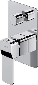 Baterie cada - dus incastrata Omnires Slide cu corp ingropat
