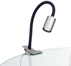Lampă LED flexibilă de masă cu clemă Orion Str 10-489 KURT LED/5W/230V argintiu