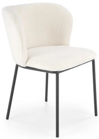 Scaun tapitat K518 crem