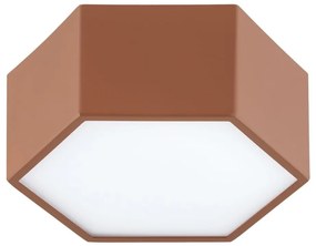 Plafoniera, Spot aplicat LED LIBERO teracota