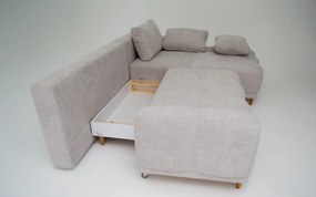Coltar lemn masiv Odo Extensibil, 273 × 176 × 75 cm - Stânga