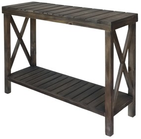 Consola din lemn masiv, aspect rustic, Jad