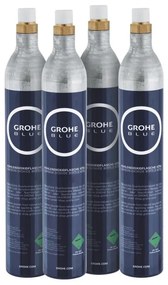 GROHE 40422000 - Butelie CO2 GROHE Blue 425 g (4 buc.) inox