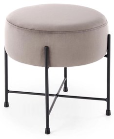 Taburet modern Culoare Gri, NIVA