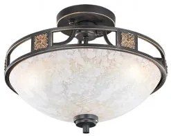Plafoniera clasica 3 becuri E27 Quinta 608100324 Trio