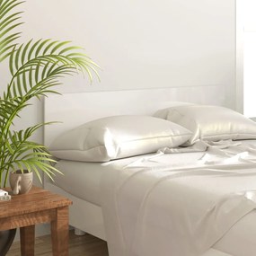 811040 vidaXL Tăblie de pat,alb extralucios, 160x1,5x80 cm, lemn prelucrat
