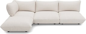 Sumo Corner Sofa Canapea modulara Bouclé, culori multiple - Fatboy Culoare: cremos
