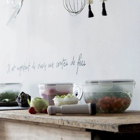 Set 4 recipiente pentru stocare alimente Compactor Food Saver