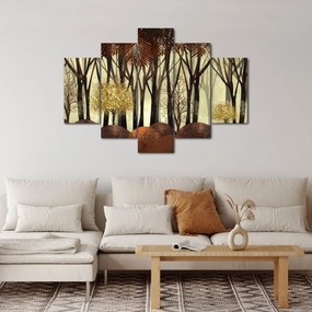 Tablou - Pădure decorativă (150x105 cm)