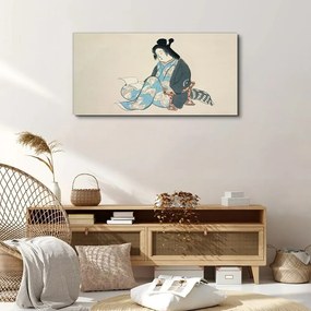 Tablou canvas Kimono pentru femei asiatice