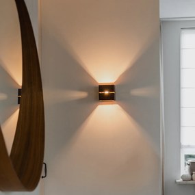 Aplică rustică din lemn de nuc 9,7 - Transfer Groove