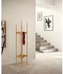 Cuier din lemn masiv de stejar Woodman Hilbert