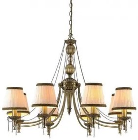 Lustra clasica 8 becuri E14 Antico 8 KL6129 Klausen