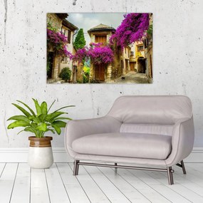 Tablou - Alee mediteraneană leneșă (90x60 cm)