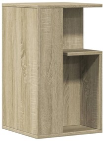 840739 vidaXL Masă laterală, stejar sonoma, 35x35x60 cm, lemn prelucrat