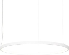 Lustra circulara LED IP44 diametru 60cm Visual alb